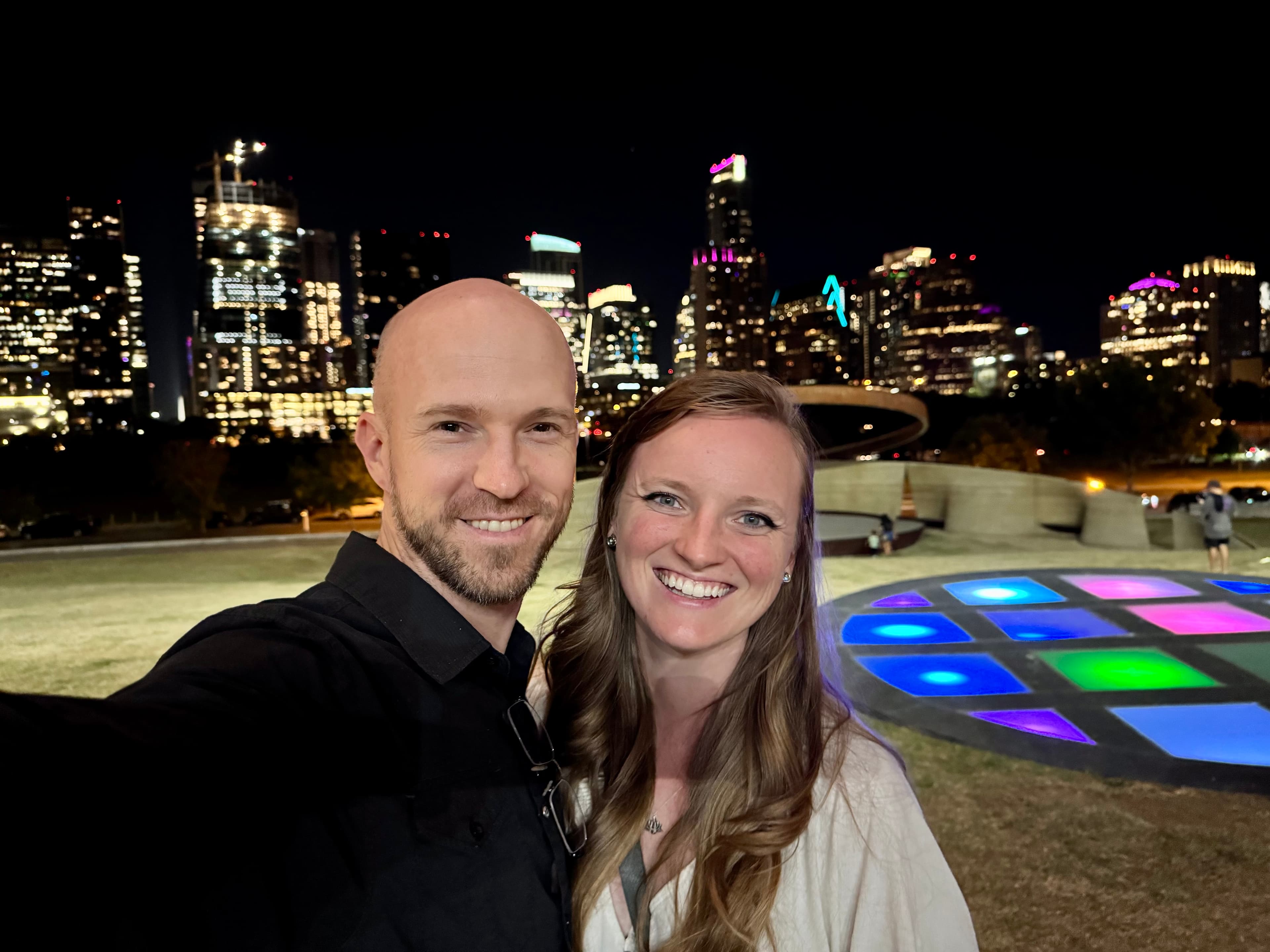 Nora and Jonathan Stack, the founders of Drishti Quest